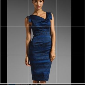 Black Halo Jackie O Dress